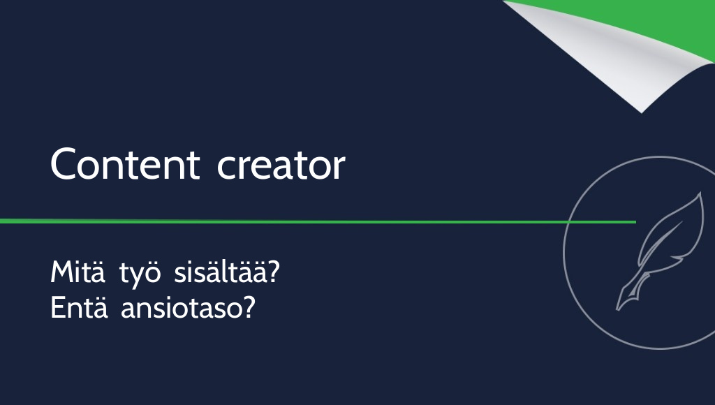 Content creator – kuka hän on ja kuinka paljon hän ansaitsee?